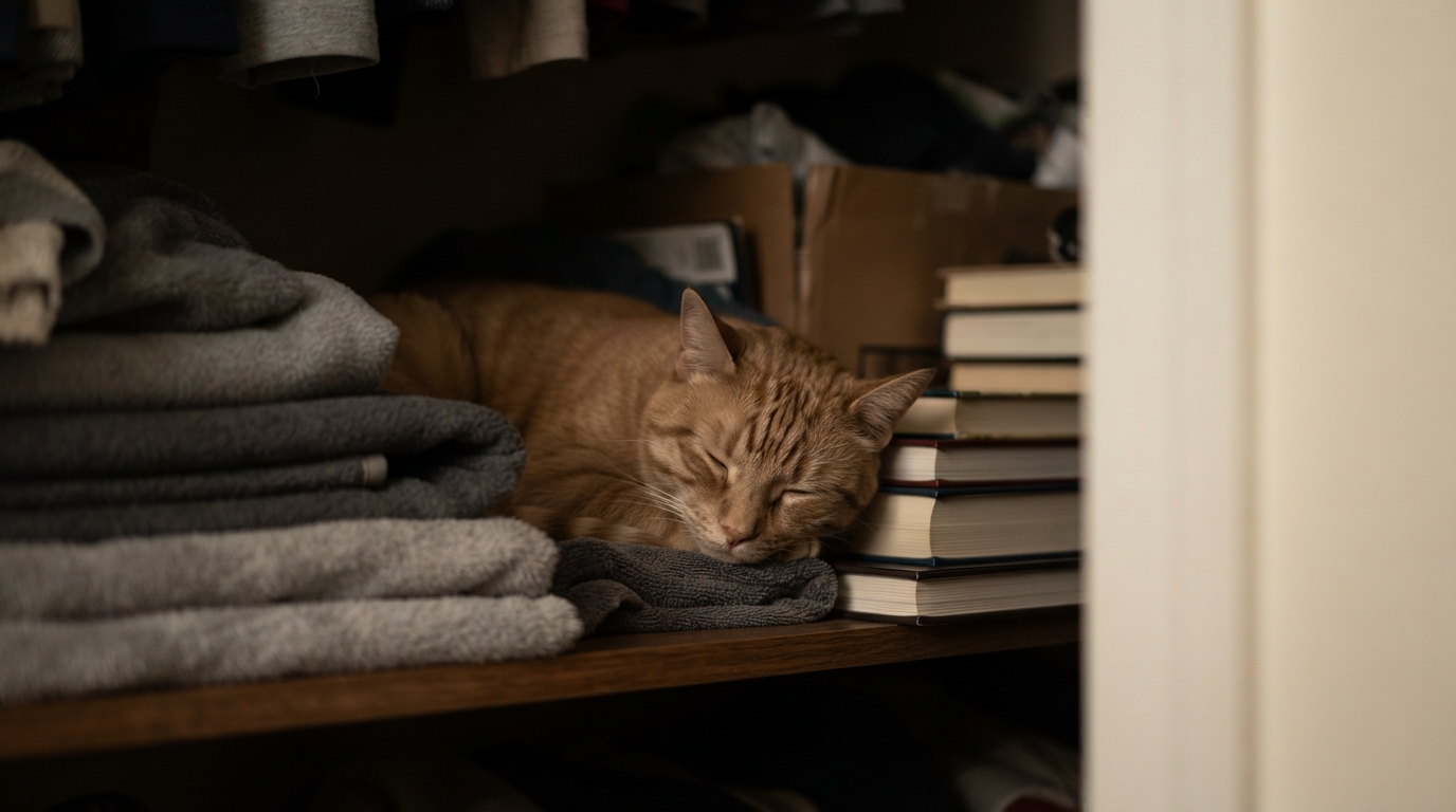 🐱 Dormir siempre escondido en gatos: Causas y manejo clínico