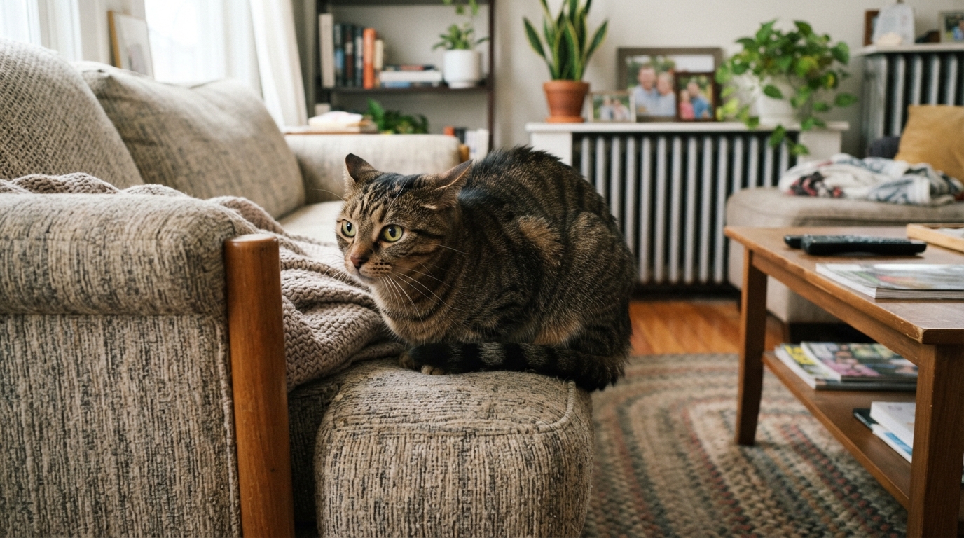 🐱 Ansiedad en Gatos: Causas comunes y soluciones