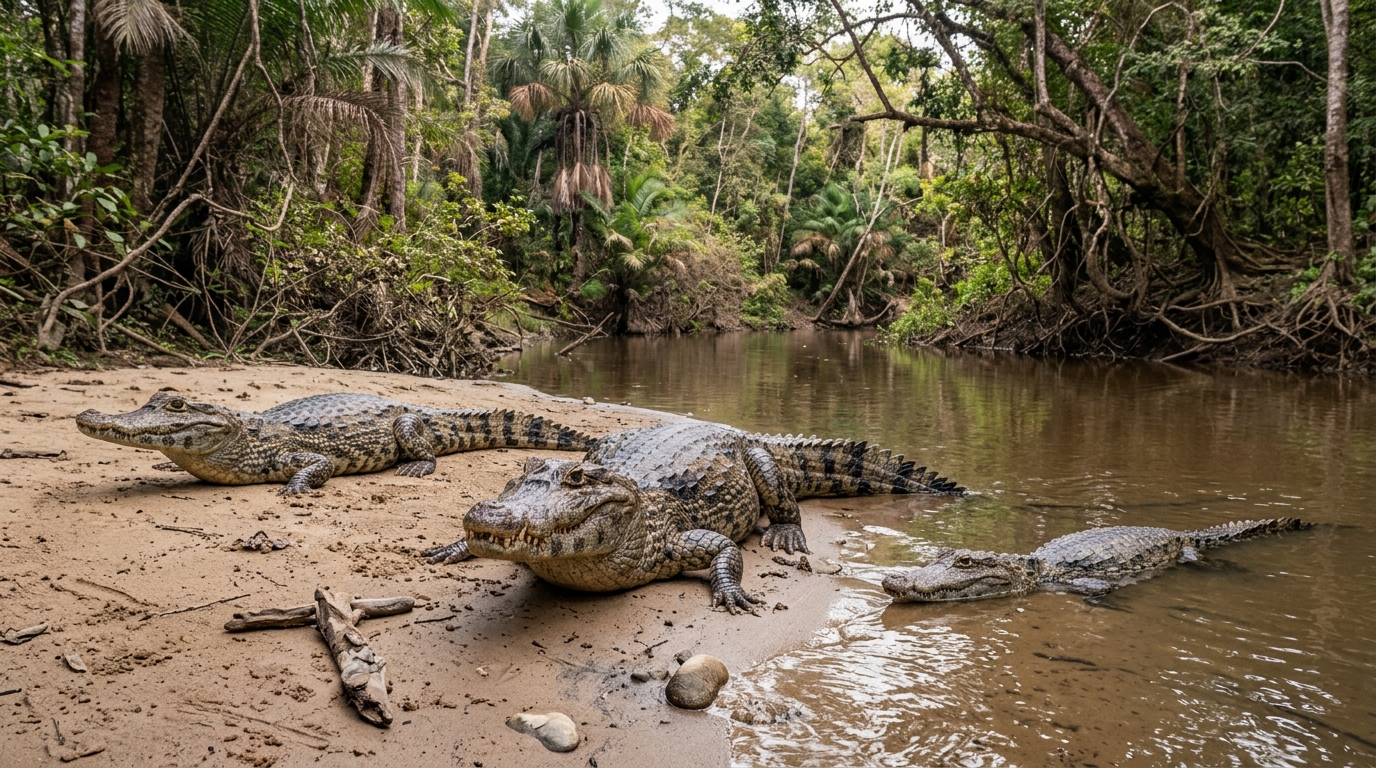 🐊 Bolivia: el tráfico de pieles amenaza a cuatro de las seis especies de caimanes del país