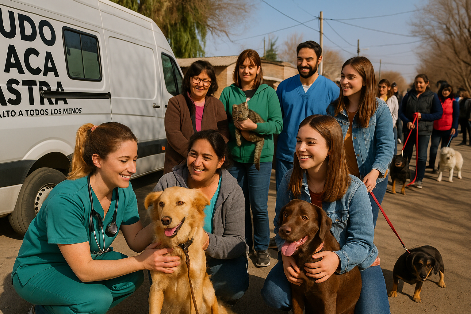 🐾 Mendoza lleva la veterinaria al barrio: castraciones, vacunas y atención gratuita en agosto