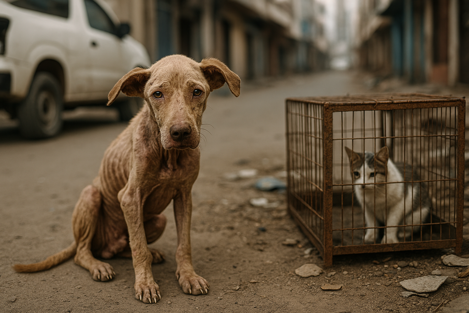 🐾 “Ladridos de auxilio”: el grito silenciado de los animales maltratados en Ciudad Juárez