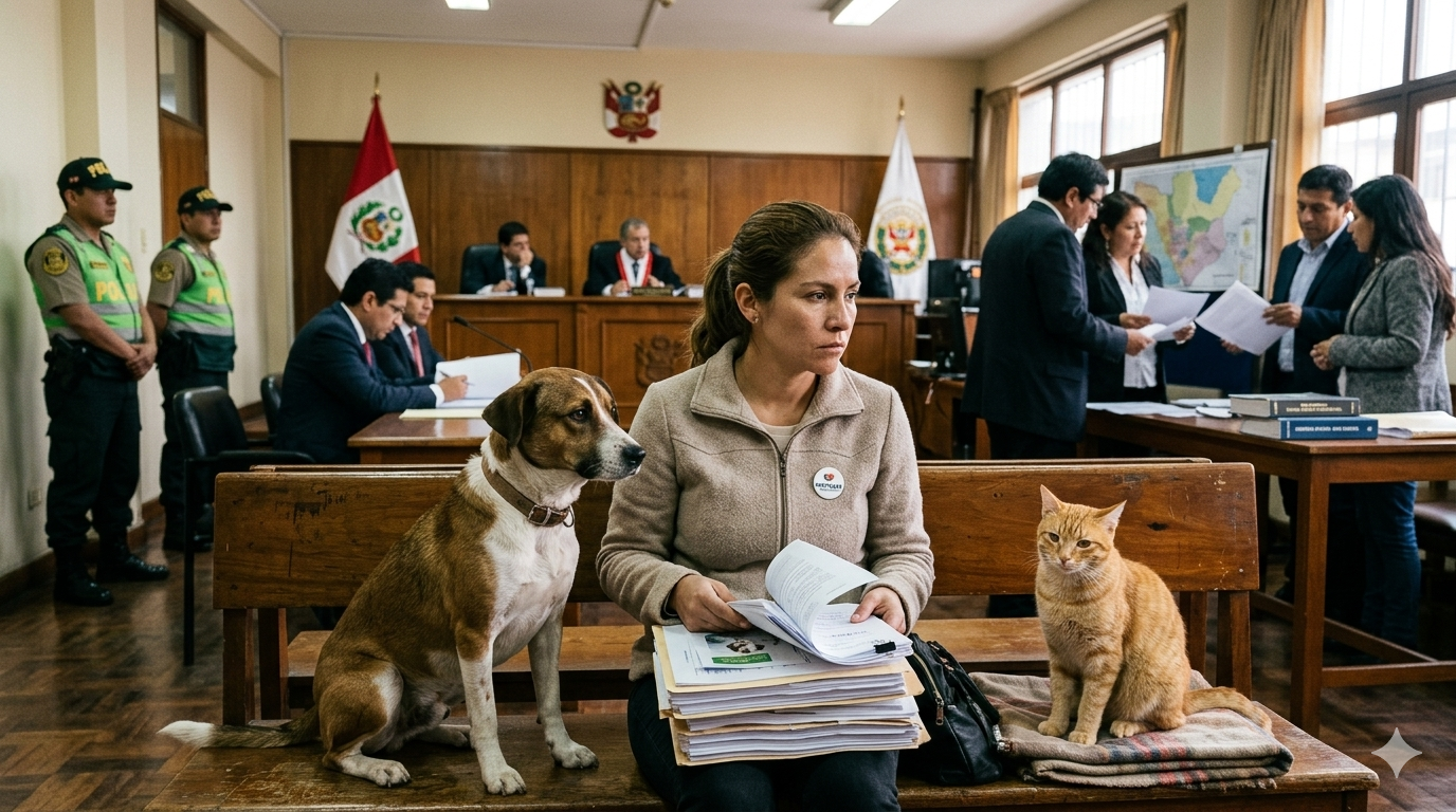 🇵🇪 Perú endurece las penas por maltrato animal: hasta 8 años de prisión en los casos más graves