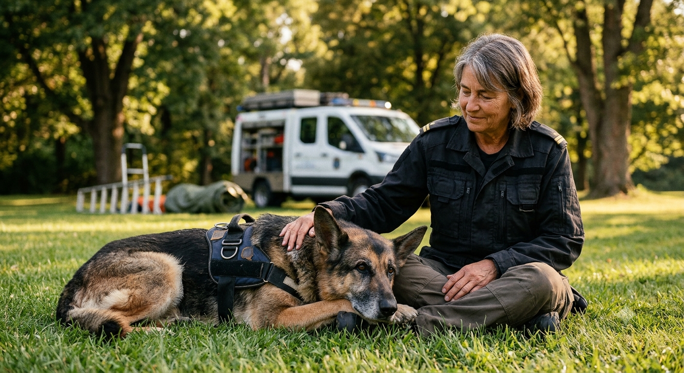 🐶 Héroes de cuatro patas: ¿qué pasa con los perros de rescate cuando se jubilan?