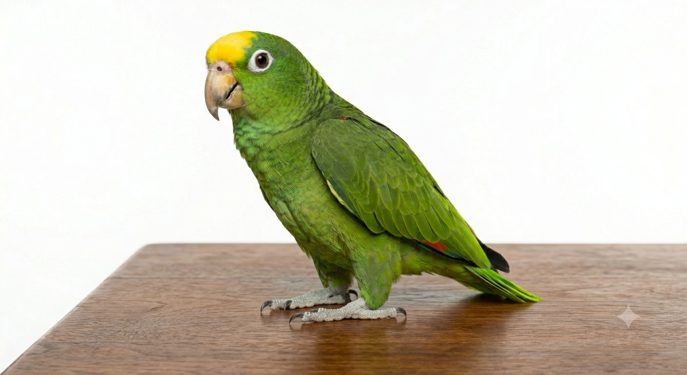 Loro de corona amarilla