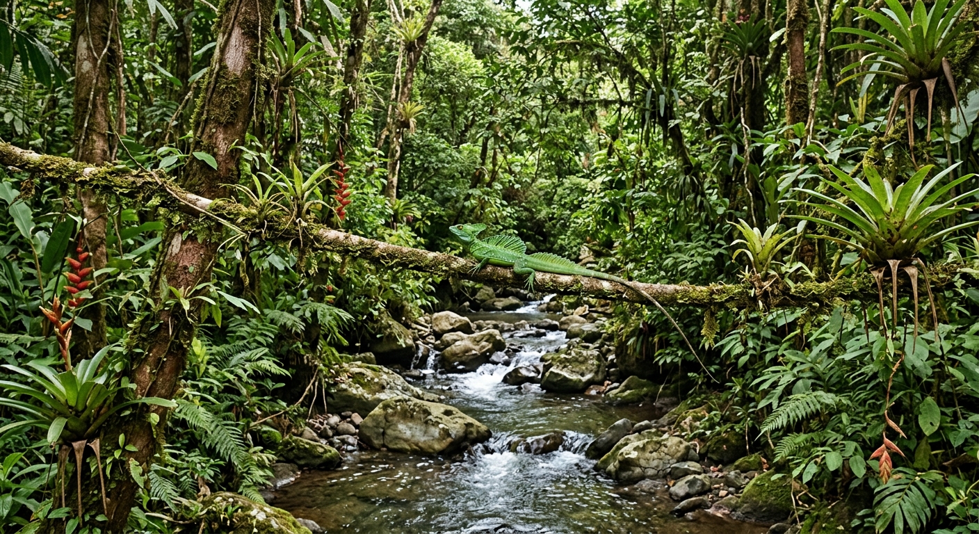 Imagen de Basilisco Verde