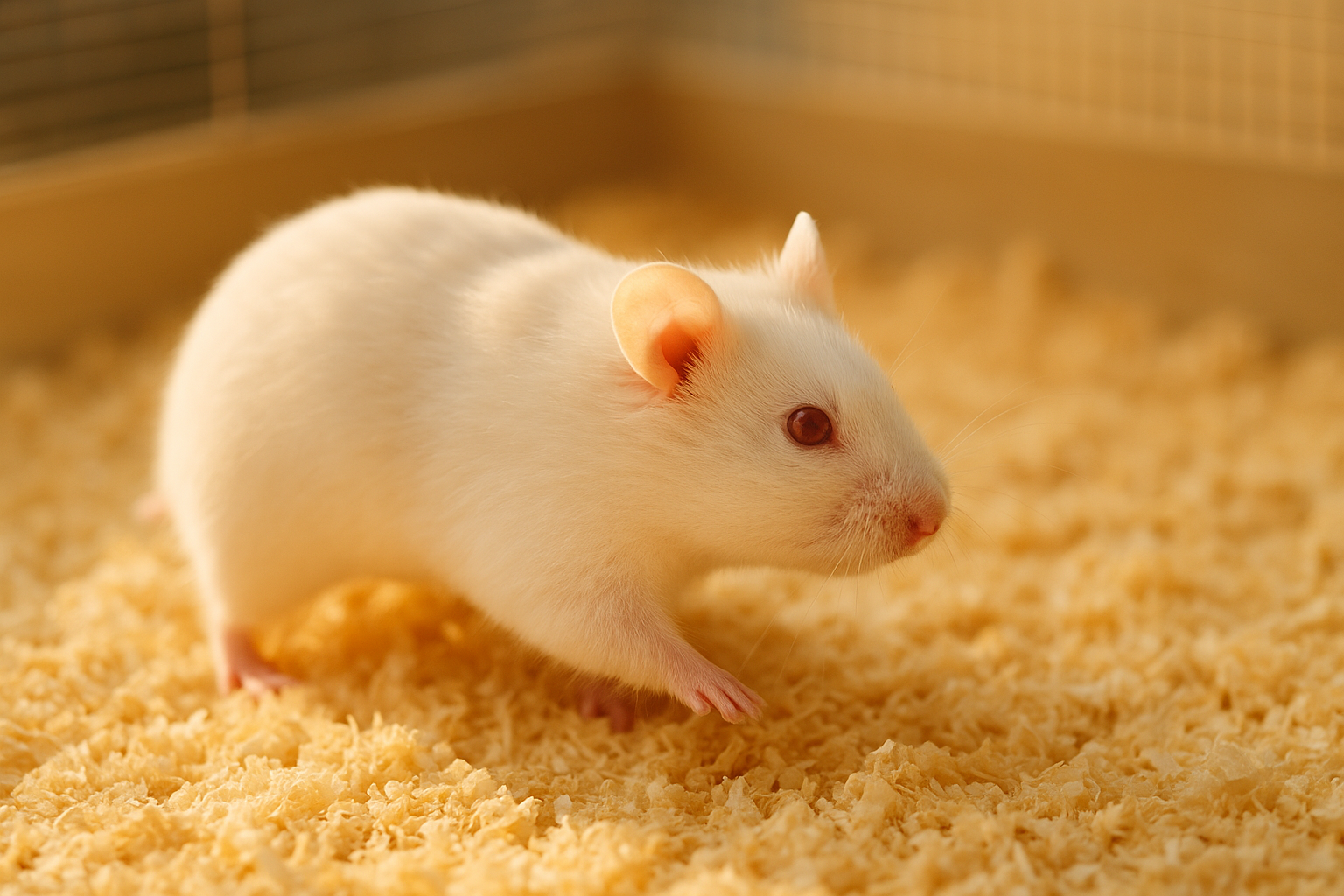 Imagen de Hámster Albino Sirio