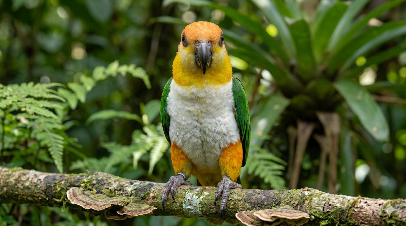 Imagen de Caique de cabeza naranja