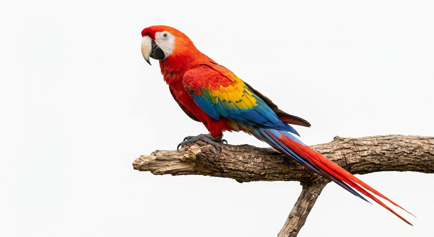 Guacamayo rojo