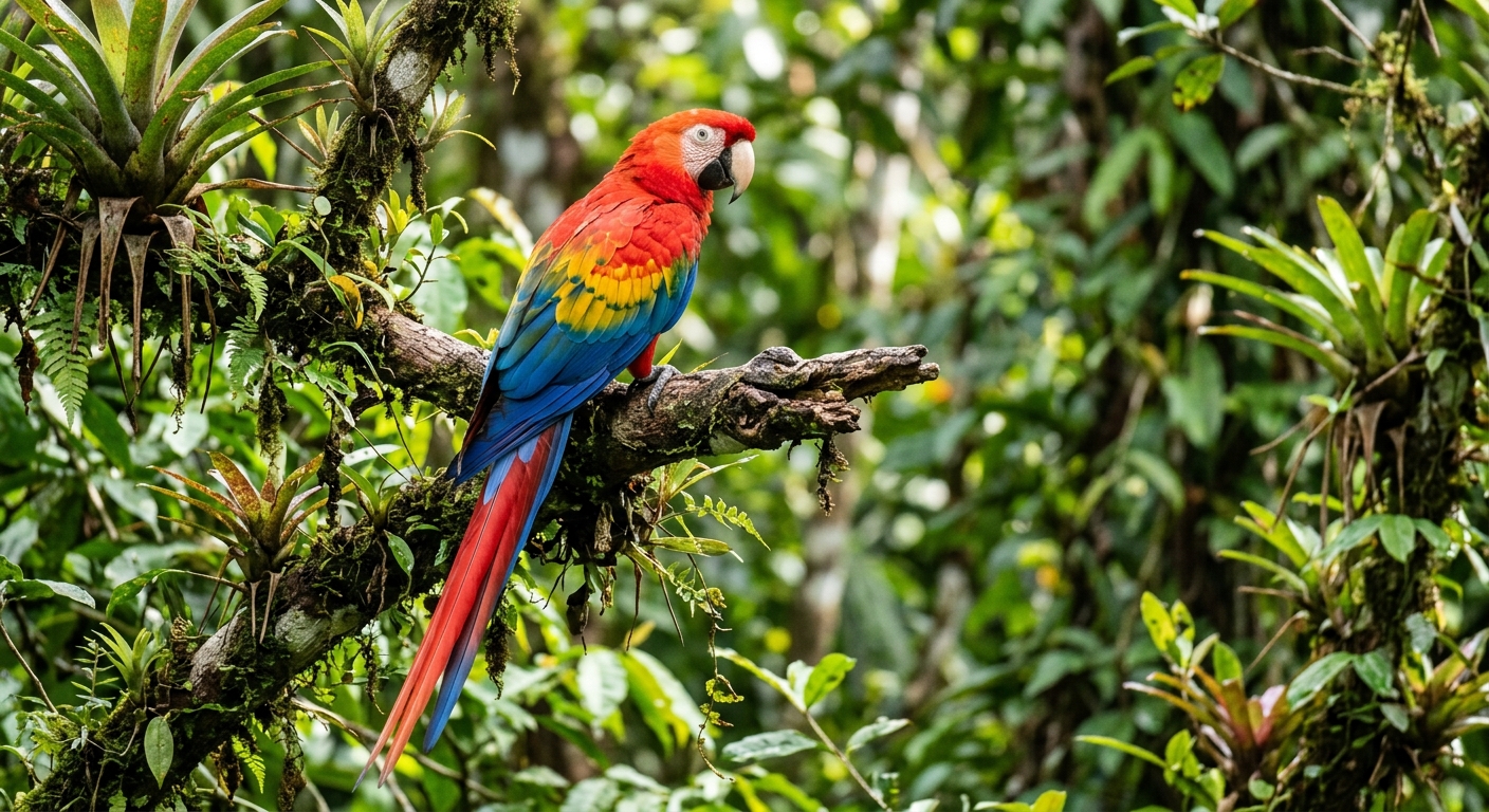 Imagen de Guacamayo rojo