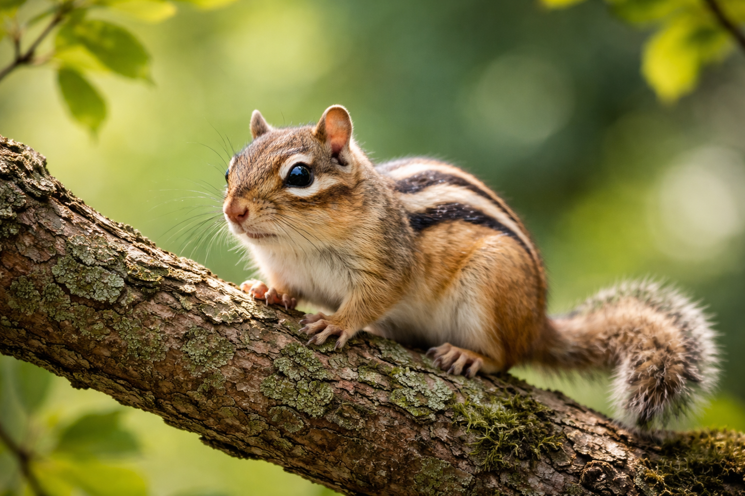 Imagen de Ardilla Listada Siberiana