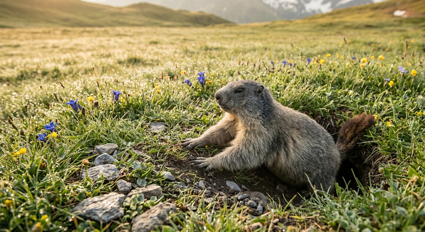 Imagen de Marmota Alpina