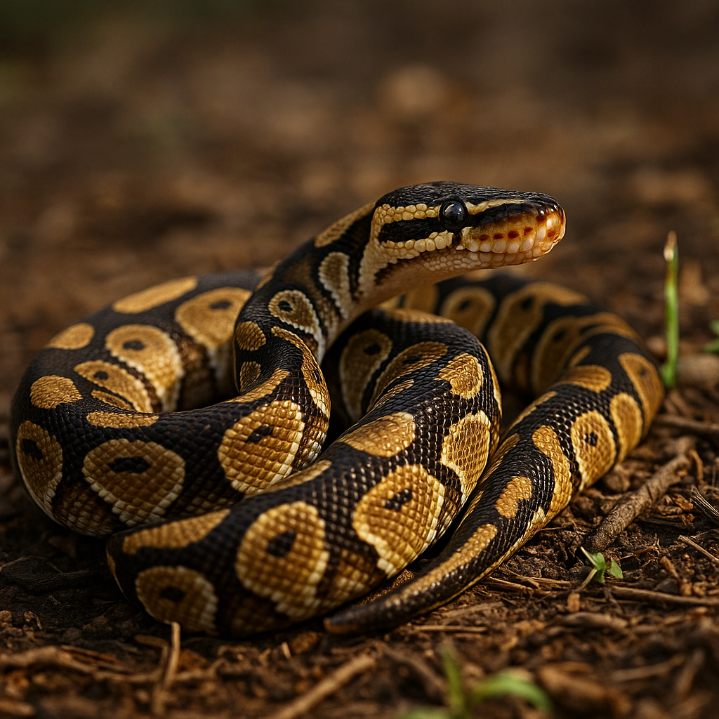 Python Bola (pitón real)