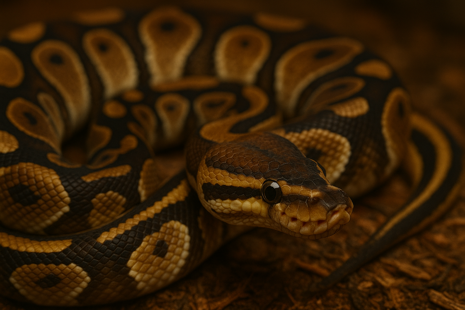 Imagen de Python Bola (pitón real)