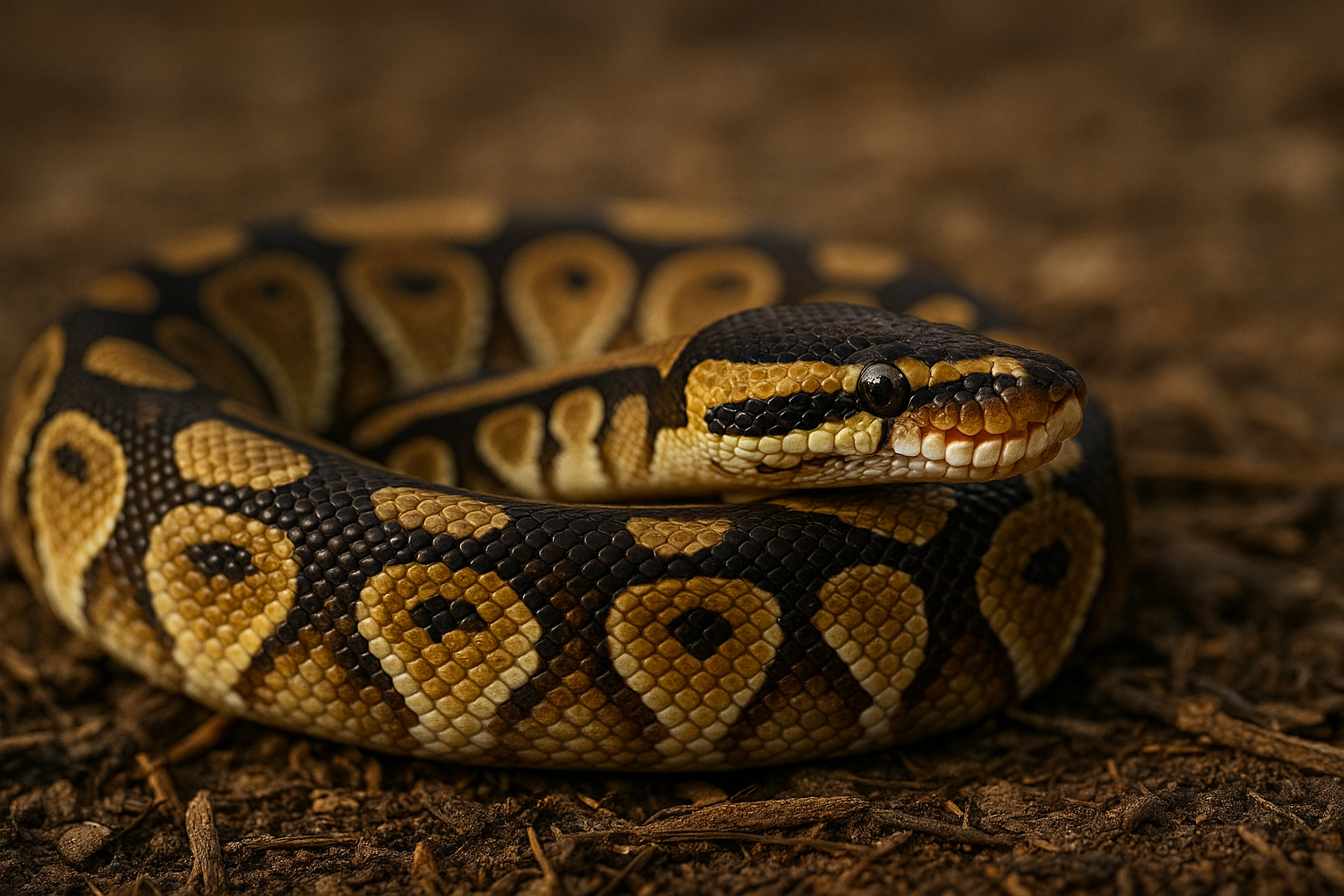 Imagen de Python Bola (pitón real)
