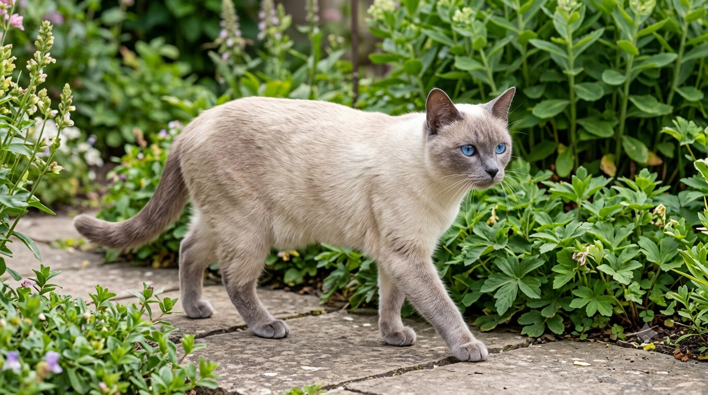 Imagen de Thai Lilac Point (Variedad del gato Thai)